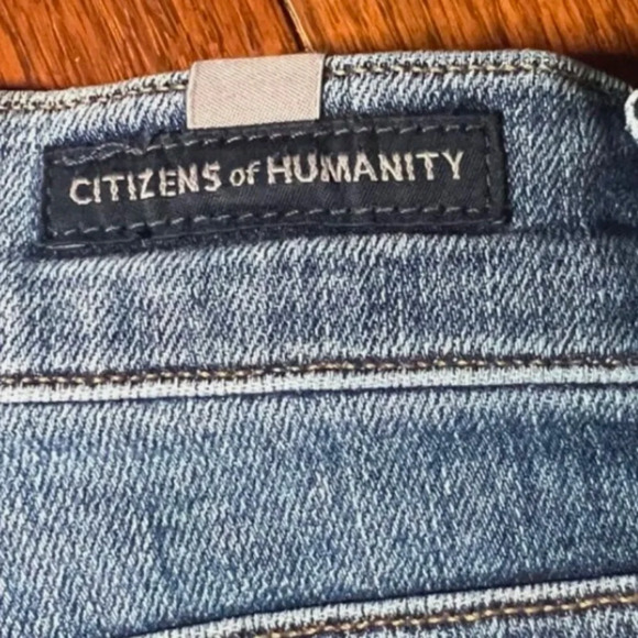 CITIZENS of HUMANITY Rocket Crop high rise skinny Sz 26 - Picture 2 of 8